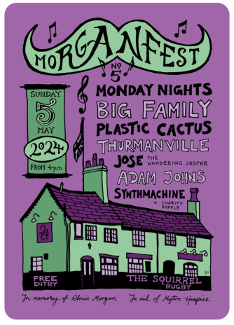 "Morganfest 5 poster"
